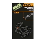 FOX Edges kwik change swivels - size 10 - CAC486