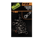 FOX Edges Flexi Ring Swivels - size 10 - CAC529