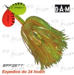 Spinner DAM Effzett Pike Rattlin´ Spinner - color Yellow / Orange