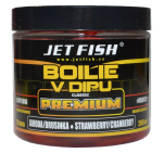 Boilies in dip Jet Fish Premium Classic - Strawberry / Cranberry