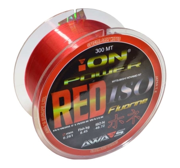 Fishing line Awa-S ION Power Red Iso 