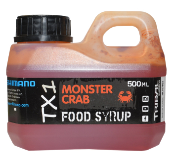 Shimano TX1 Food Syrup Attractant - Monster Crab 500 ml