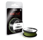 Braided line Delphin SIXCOAT Skin - color grass - 13 m