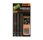 FOX Edges Submerge Leaders With Kwik Change Kit - Gravelly Brown CAC581