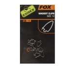 FOX Maggot Clips - size 12 - CAC527