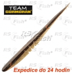 Dropshot bait TC Slick Worm SB5 - color clear brown flitter