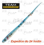Dropshot bait TC Sneaky Worm SB7 - color clear blue flitter