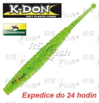 Dropshot bait Cormoran K-DON S8 Slugtail - color green chatreuse