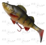 Ripper DAM Effzett Natural Perch Paddle Tail - color Perch