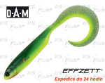 Dropshot bait DAM Effzett Grub - color Salt´n Pepper