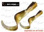 Spare tails Savage Gear 3D Hard Eel - color Olive Gold