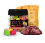Boilies Delphin MIX D SNAX WAFT - Cheese / Liver