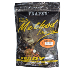 Wetted Pellets Traper Method Feeder Ready  - Halibut Black