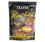 Wetted Pellets Traper Method Feeder Ready  - Strawberry