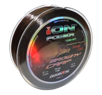 Fishing line Awa-S ION Power Browny Carp