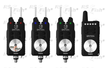 Set of bite alarms Delphin Briton 3 + 1