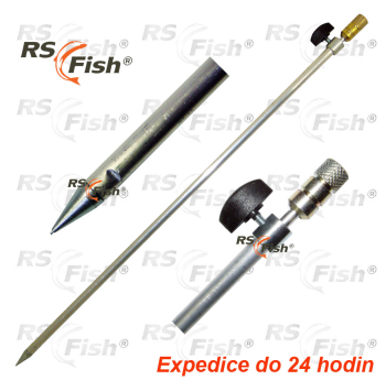 Rod rest telescopic with thread - 1,5 m