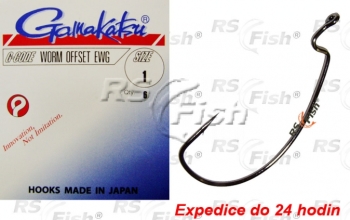 Hooks Gamakatsu Worm Offset EWG