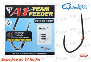 Hooks Gamakatsu A1 Team Feeder Pellet Carp