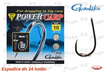 Hooks Gamakatsu Power Carp Ring Eye NSB