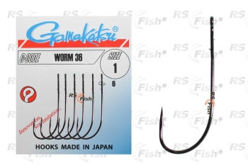 Hooks Gamakatsu Worm 36