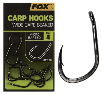 FOX Carp Hooks - Wide Gape
