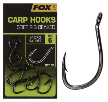 FOX Carp Hooks - Stiff Rig Beaked