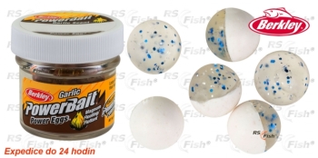 Berkley PowerBait Floating Eggs Garlic - White