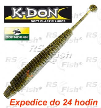 Dropshot bait Cormoran K-DON S5 Tricky Tail - color ruff - 5 pcs