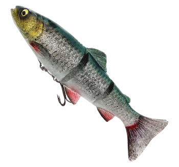 Ripper Savage Gear 4D Line Thru Trout - color Green Silver