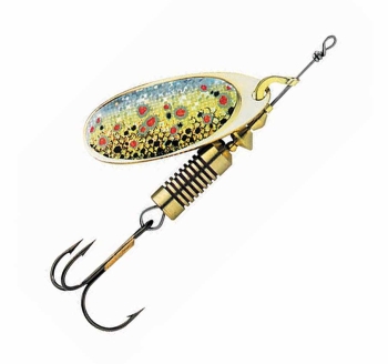 Spinner DAM Effzett Nature 3D - Brown Trout