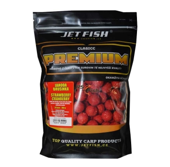 Boilies Jet Fish Premium Classic - Strawberry / Cranberry - 700 g