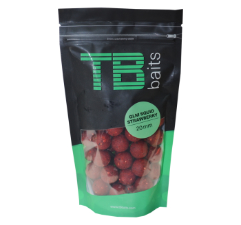 Boilies TB Baits GLM Squid Strawberry 250 g