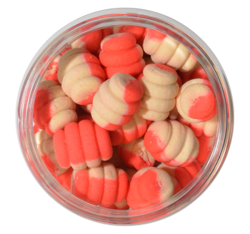 Boilies Traper DUO-Maggot Wafters - Fresh Strawberry / Cream