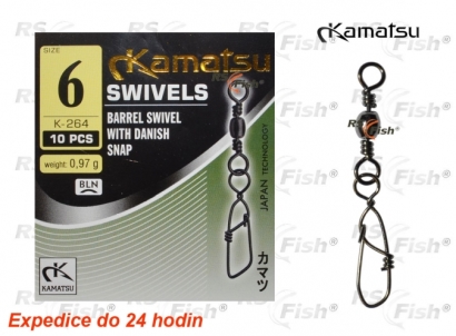 Swivel with snap Kamatsu K - 264