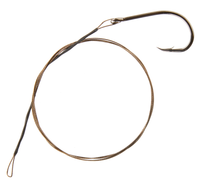 Wire leader Cormoran 7 x 1 loop - hook