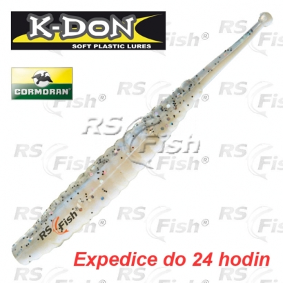 Dropshot bait Cormoran K-DON S8 Slugtail - color roach - 5 pcs