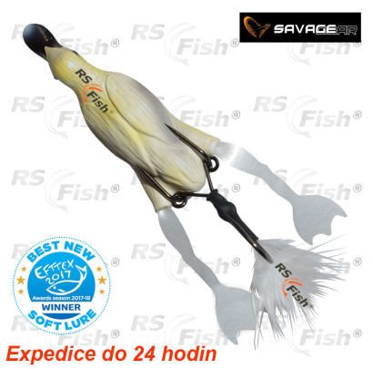 Savage Gear 3D Hollow Duckling Weedless S - color White