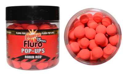 Boilies Dynamite Baits Pop-Ups Fluo Robin Red