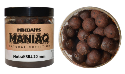 Boilies in dip Mikbaits ManiaQ - NutraKRILL - 20 mm